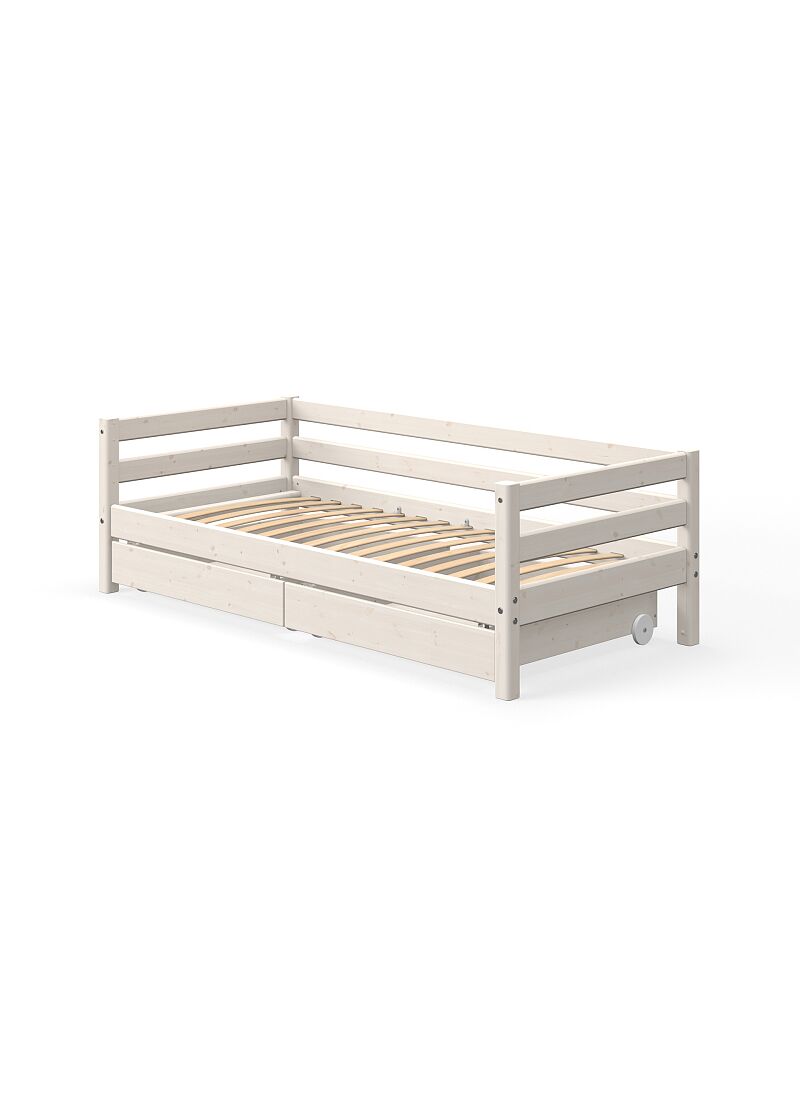 SINGLE BED CLASSIC WHITE WASHED (90X200)