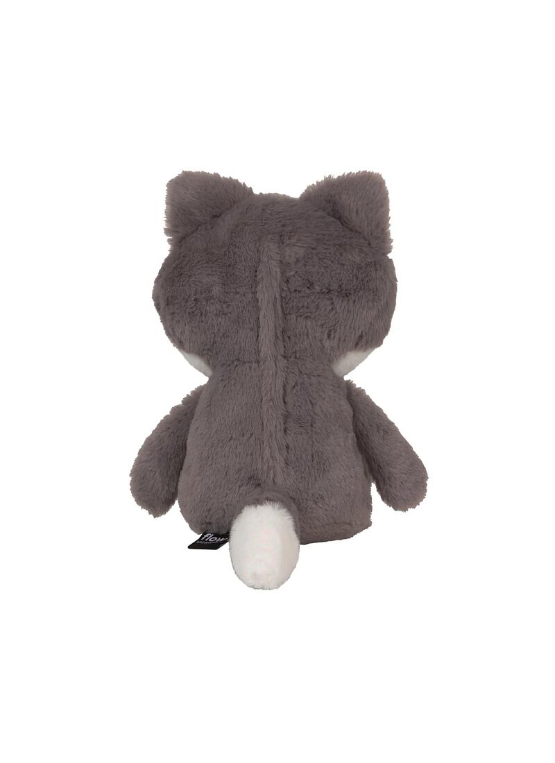 BABY COMFORTER ROBIN GREY