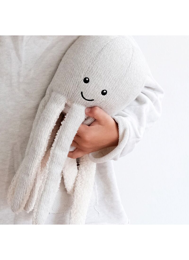 BABY COMFORTER OLLY LIGHT GREY