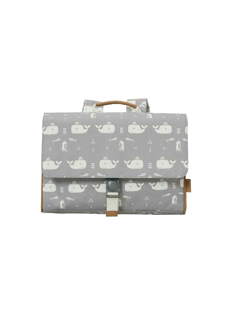 KID'S BACKPACK WHALE DAWN GREY