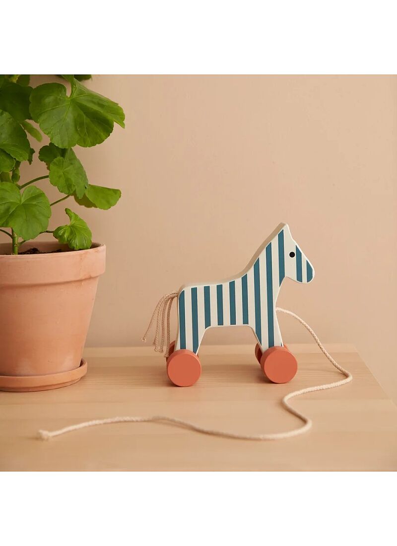 PULL ALONG HORSE STRIPE