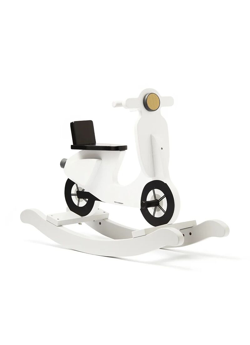 ROCKING SCOOTER WHITE