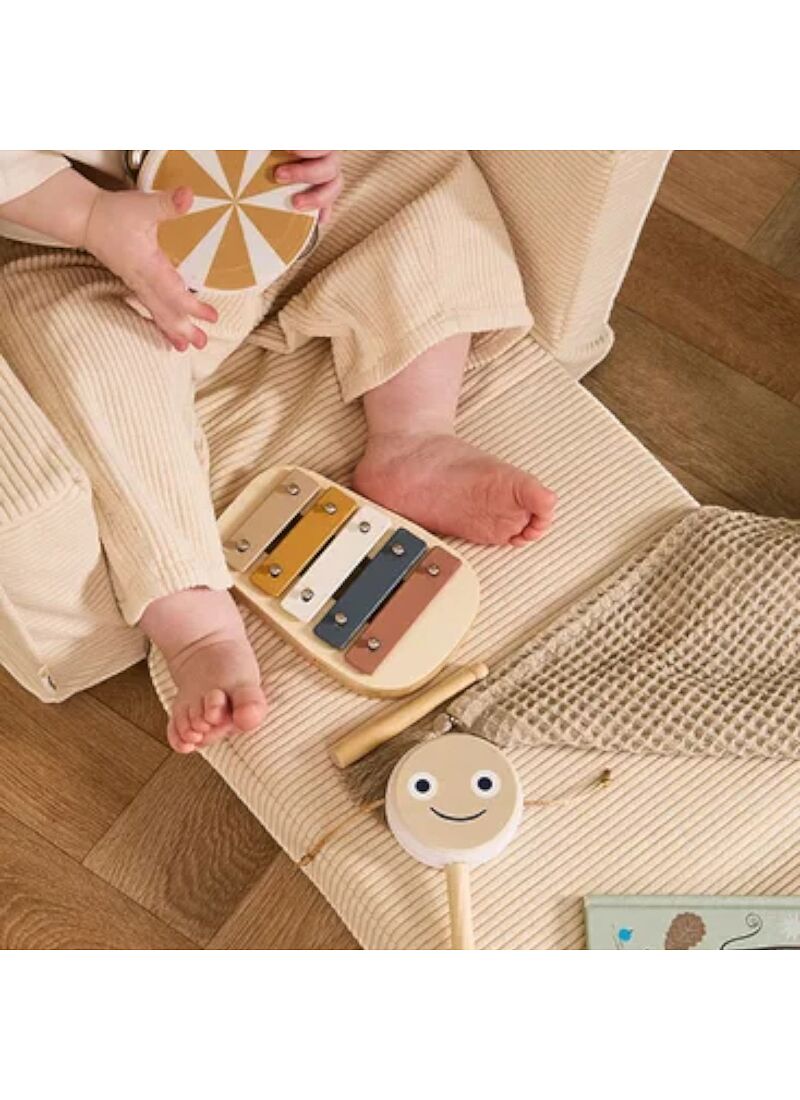 WOODEN MUSICAL INSTRUMENTS SET KID'S MUSIC