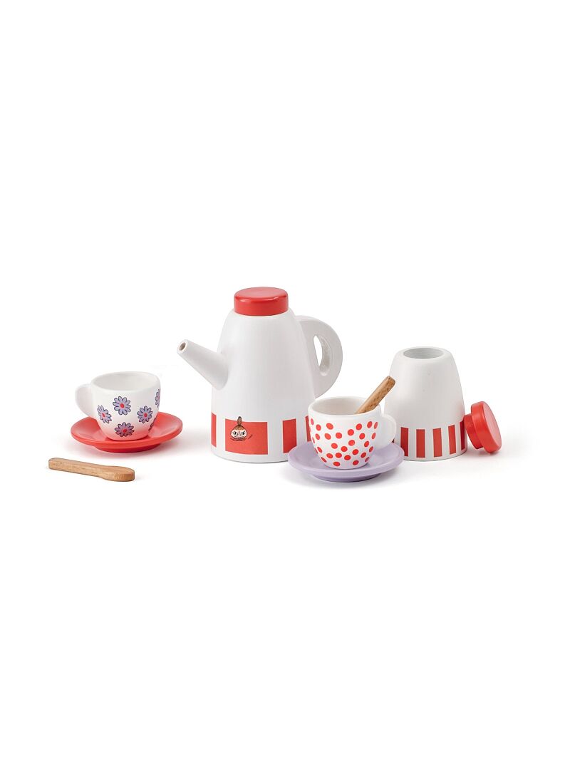 WOODEN COFFEE SET MOOMIN