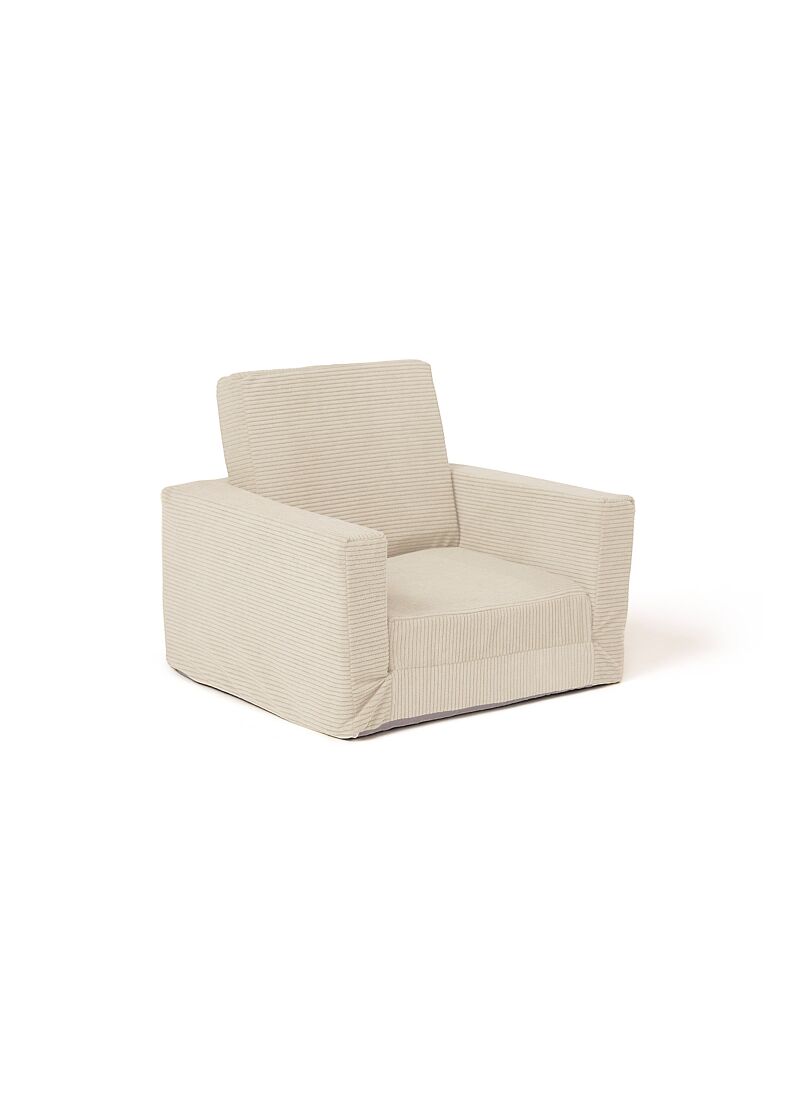 FOLDING ARMCHAIR KID'S BASE CREAM