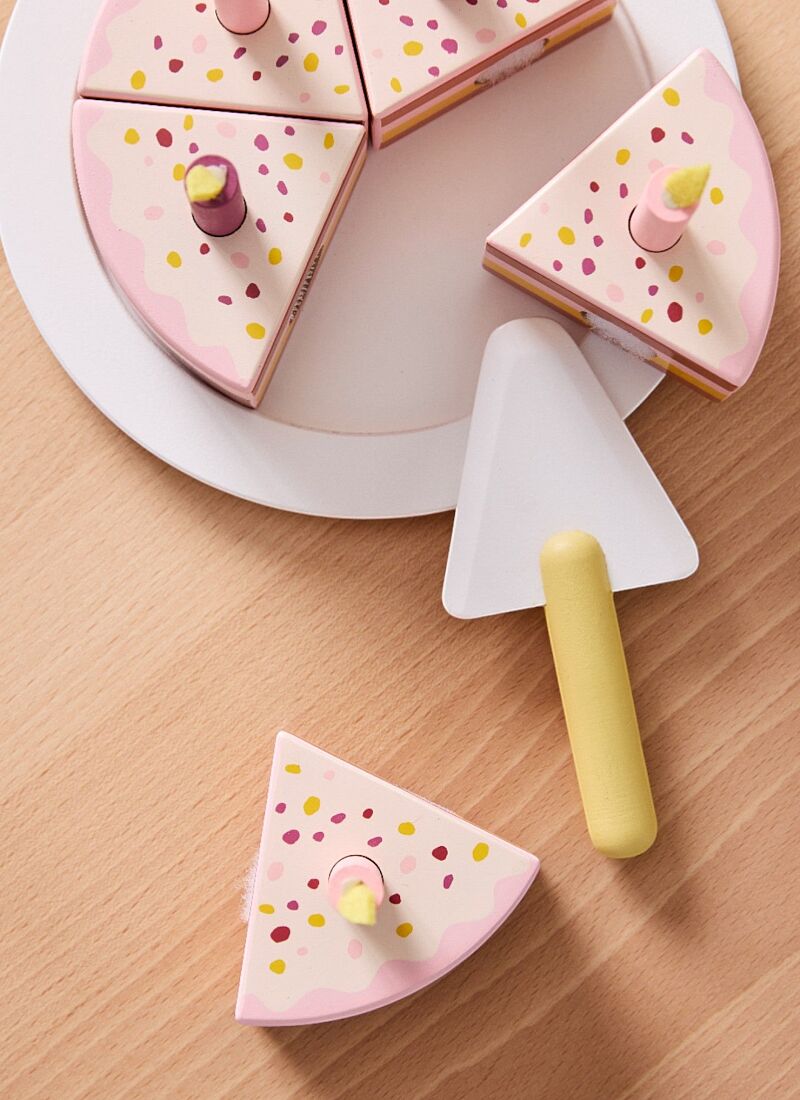 WOODEN SET CAKE KID'S HUB