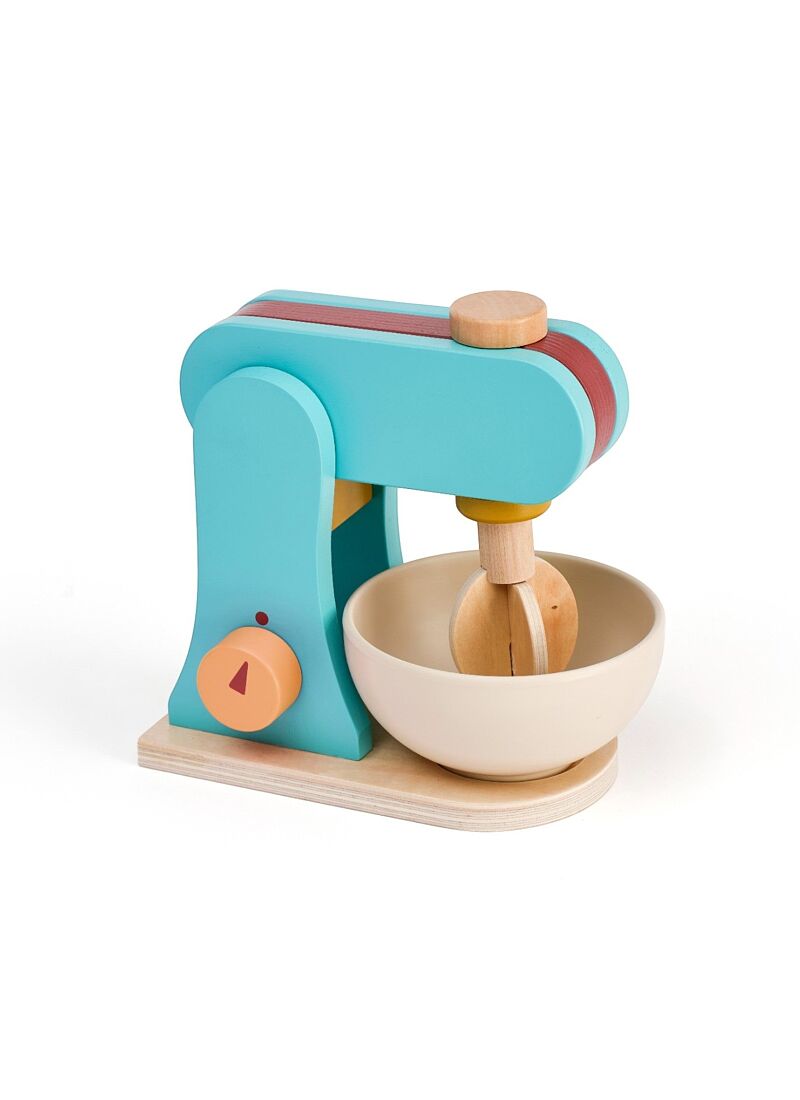 WOODEN MIXER KID'S HUB BLUE