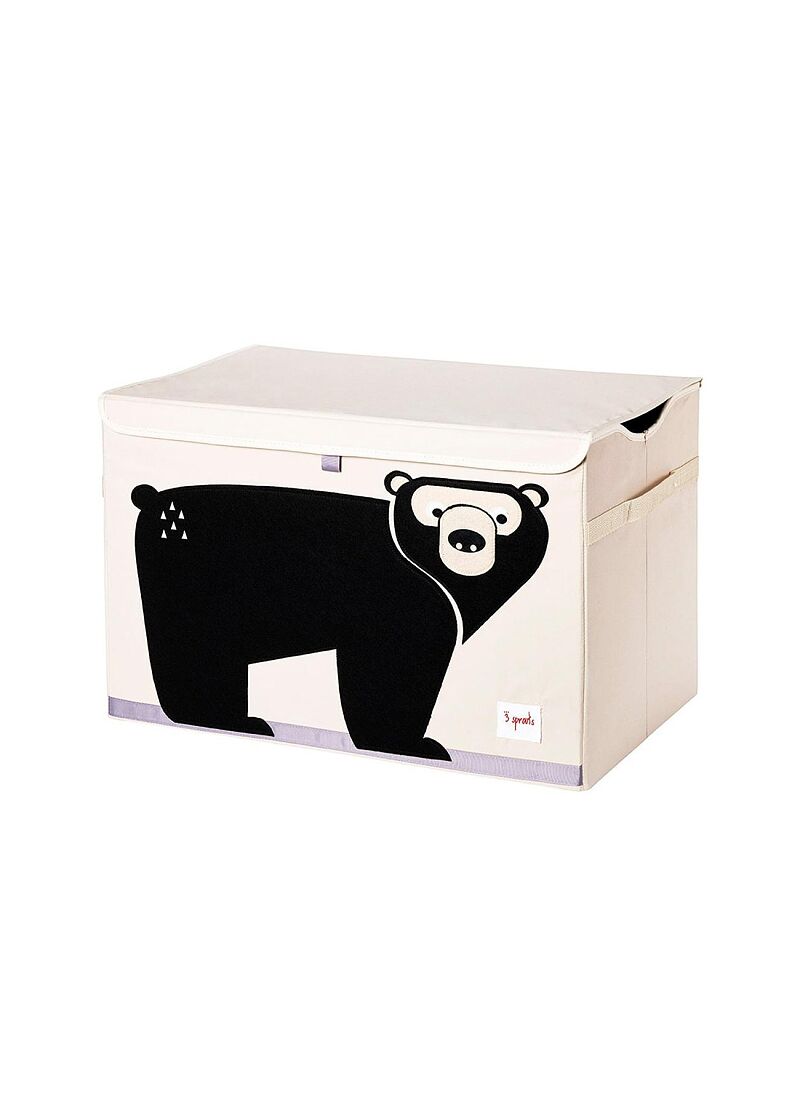 STRORAGE BOX WITH LID BEAR