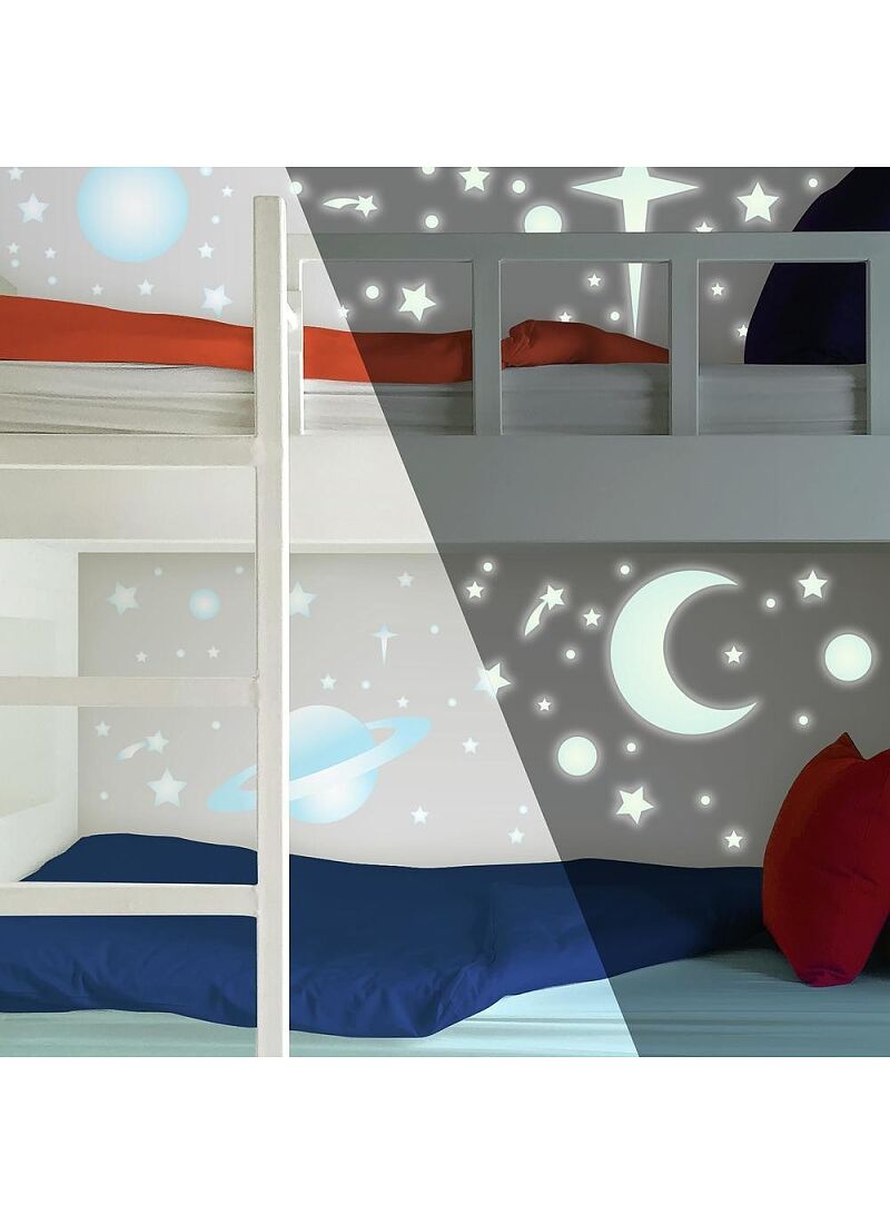 WALL STICKERS GLOW IN THE DARK PLANETS