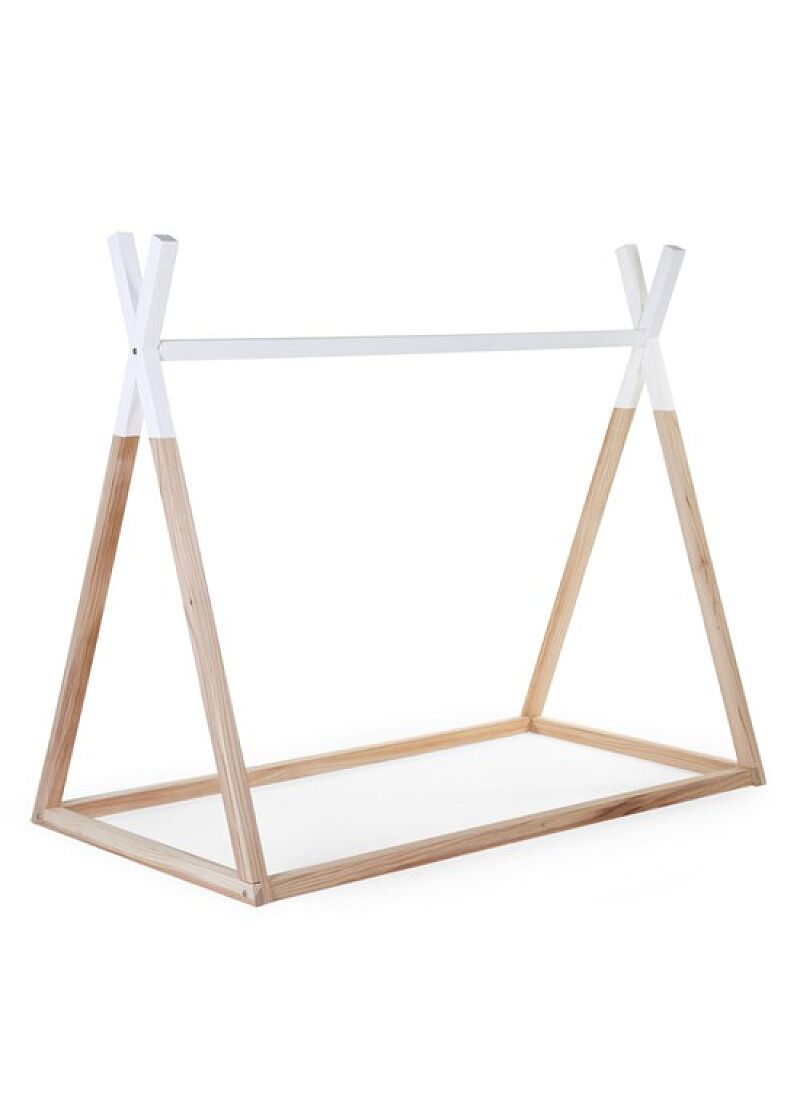 TIPI BED NATURAL-WHITE (90X200)