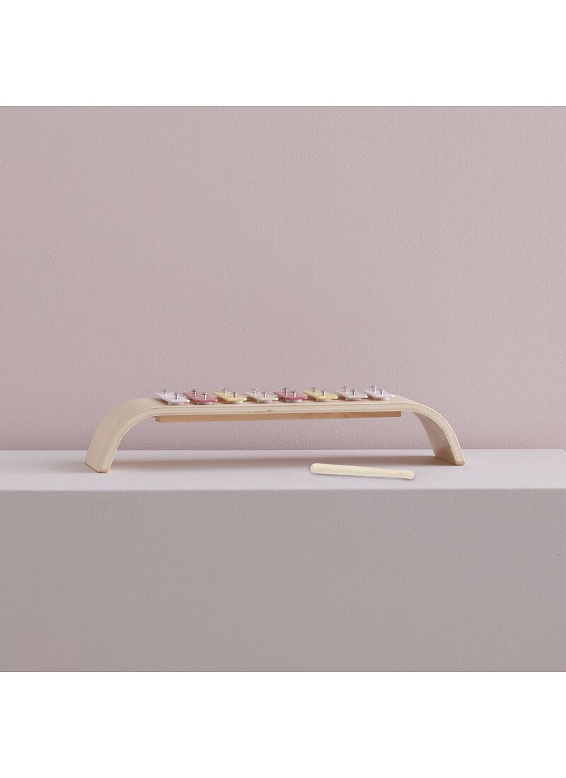 XYLOPHONE PLYWOOD PINK MULTI