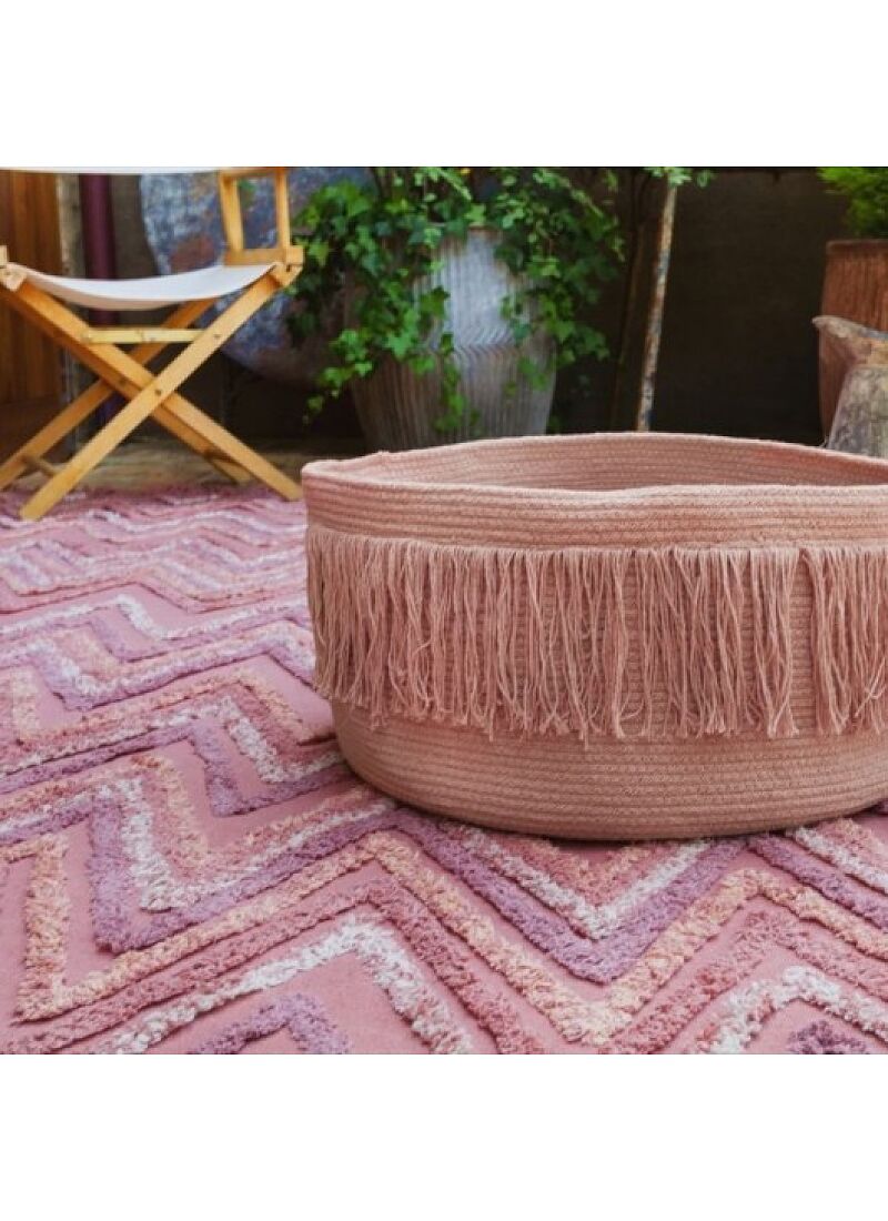 BASKET FRINGES SAHARA NUDE (30X45)