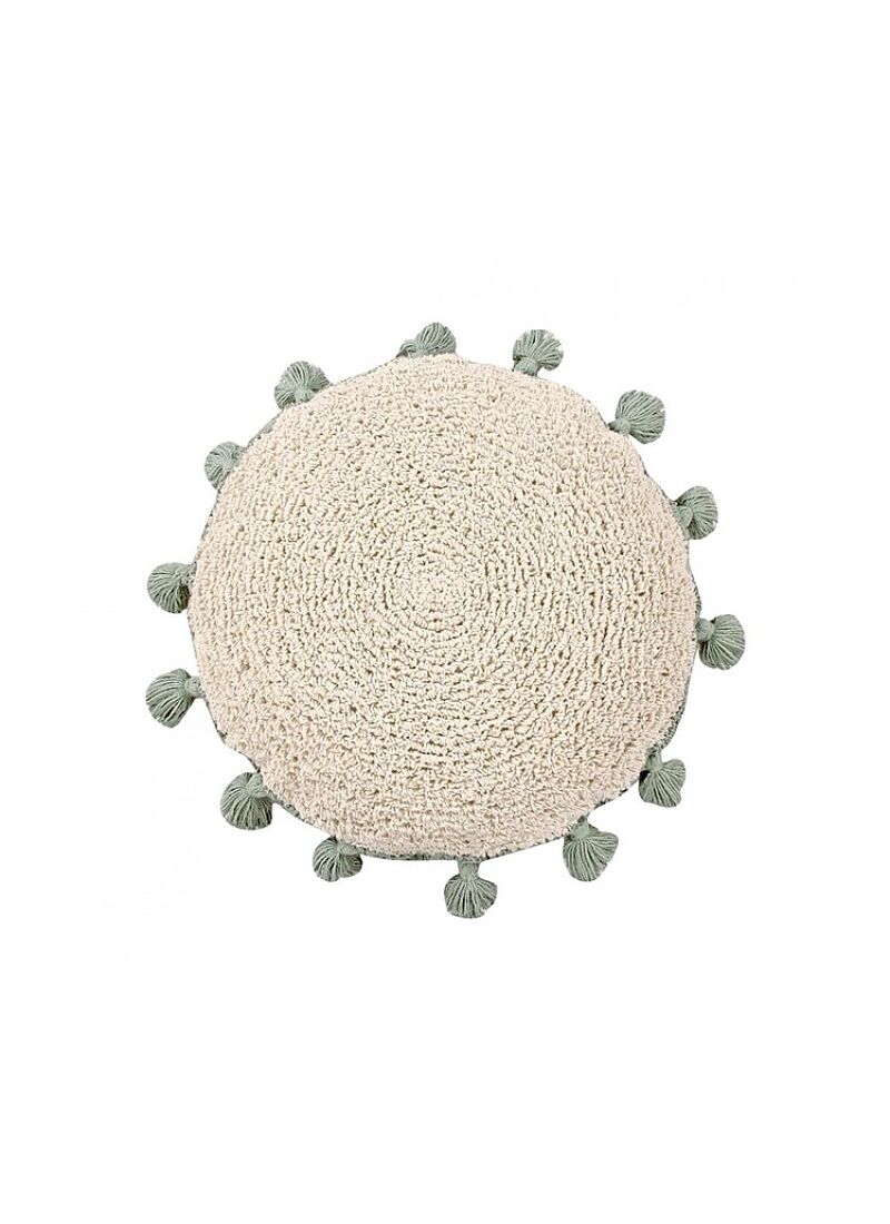 CUSHION CIRCLE GREEN