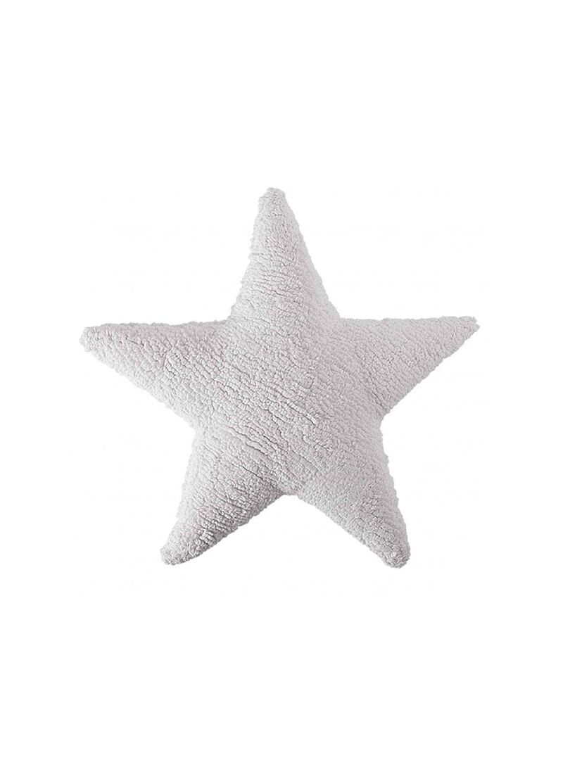 CUSHION STAR WHITE