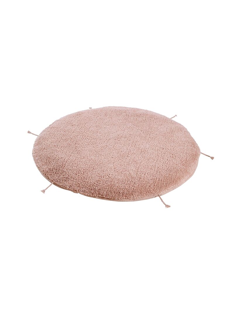 POUF-RUG LOU VINTAGE NUDE (120cm)