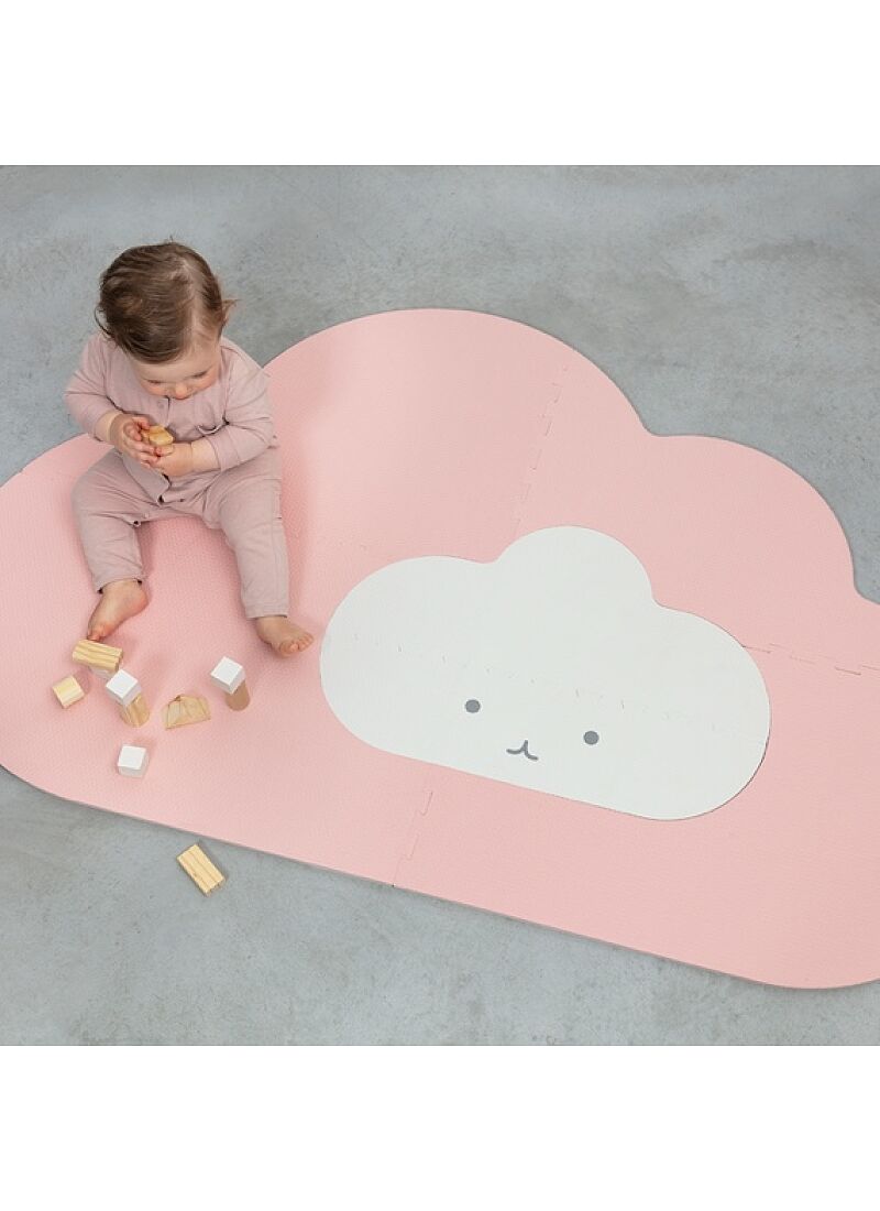 PLAY MAT SMALL CLOUD PINK