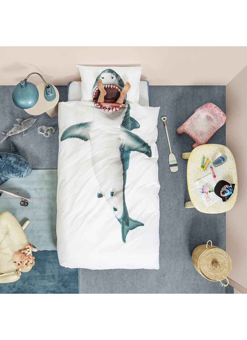 SINGLE DUVET COVER SHARK