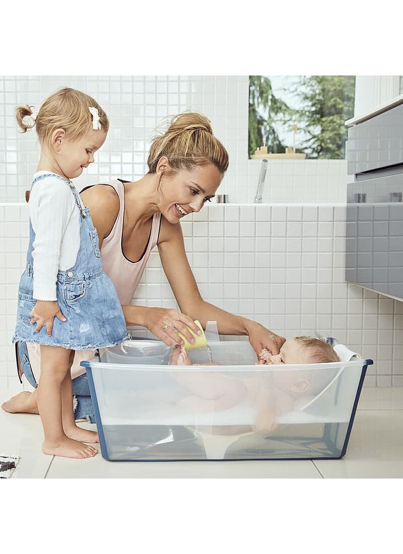 FLEXI BATH BUNDLE TRANSPARENT OCEAN BLUE