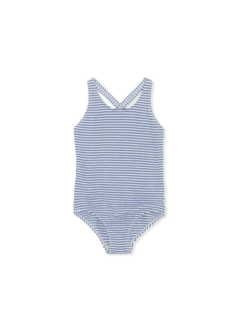 SWIMSUIT FINE STRIPE