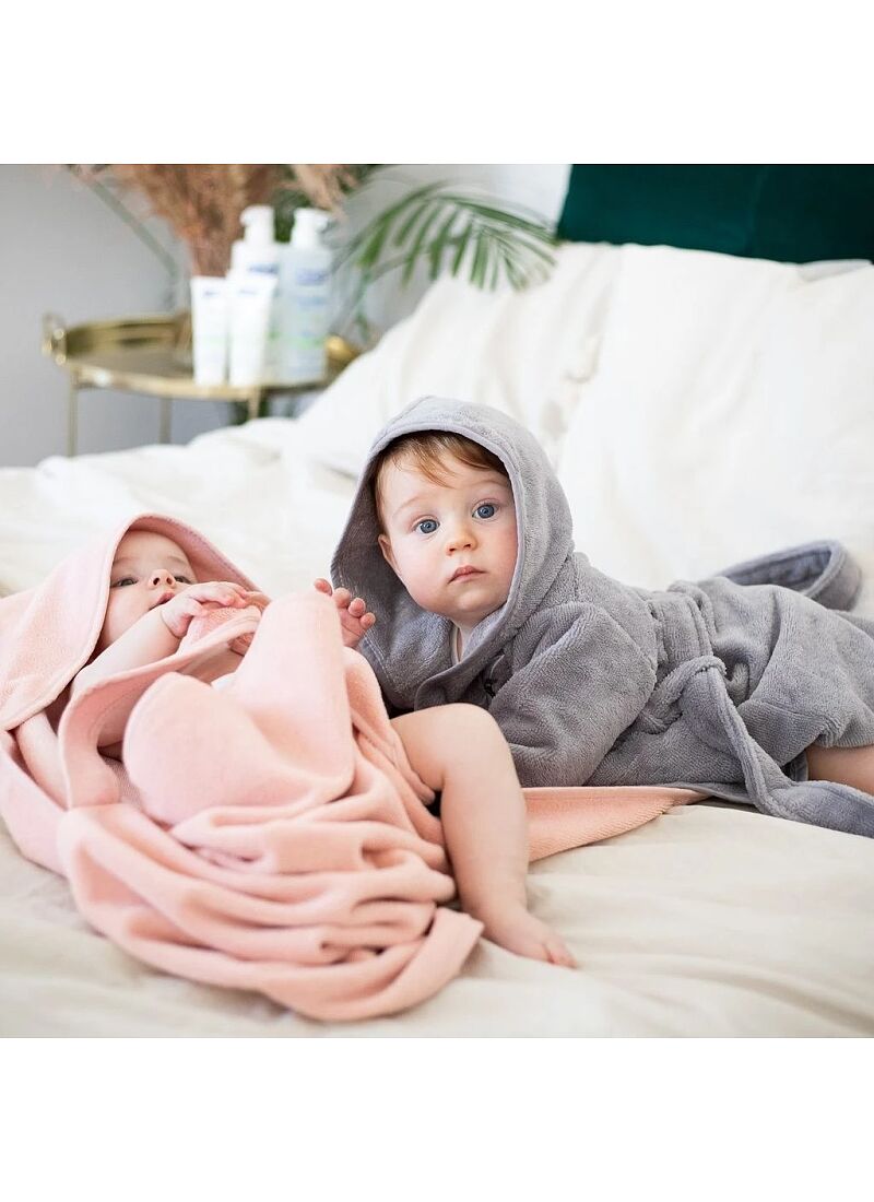 BABY BATHROBE MEDIUM (2-5Y) LORD DRAGON GREY
