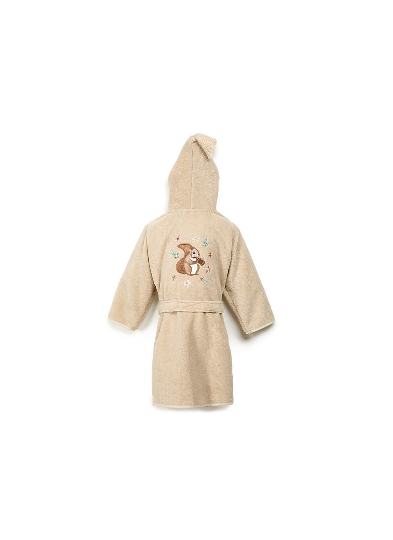 BABY BATHROBE LARGE (5-10Y) PRETTY BARBARA SAND
