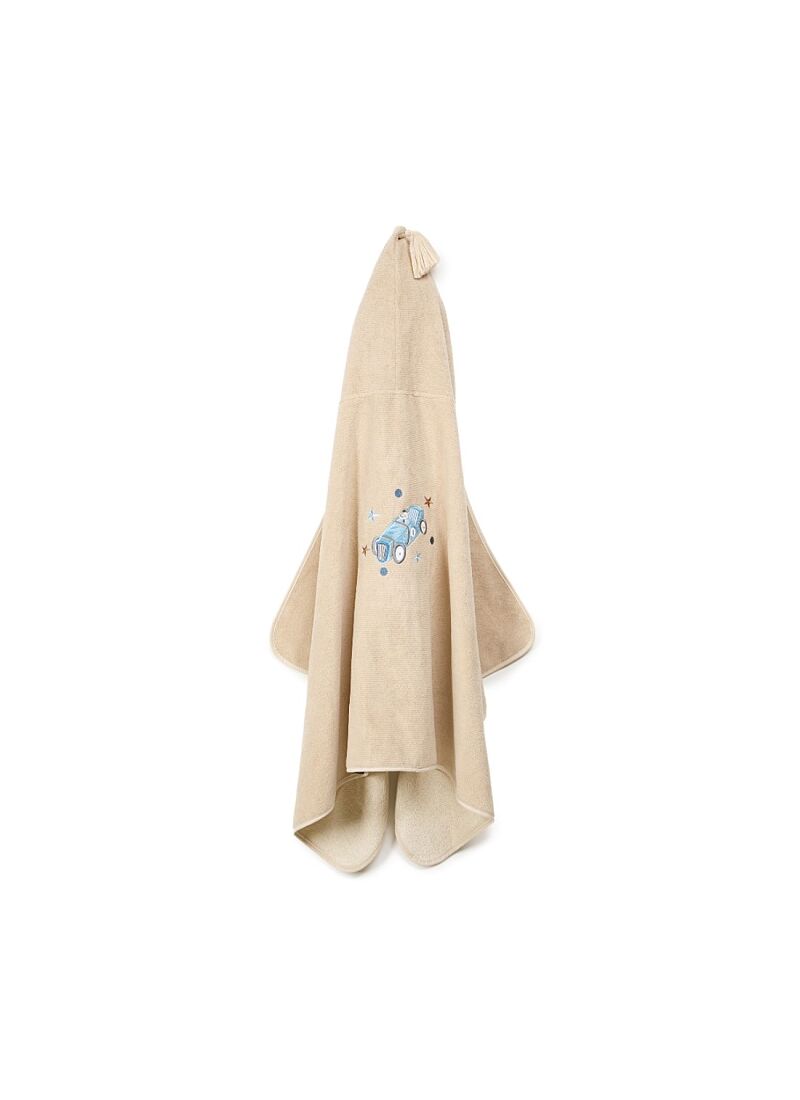KID'S CUDDLE N DRY TOWEL BAMBOO ON THE ROAD SAND