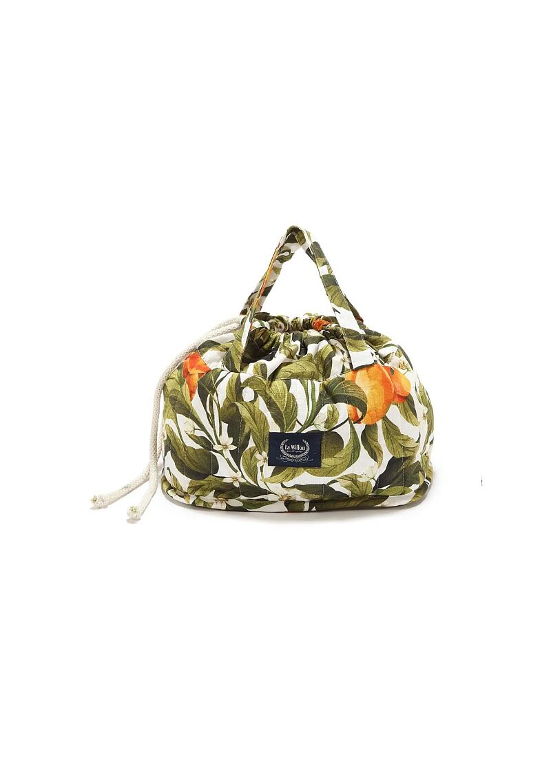 STORAGE BASKET MOLLET BOHO PALMS TUSCANY