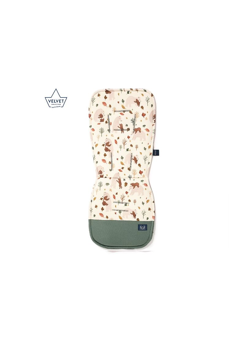 STROLLER PAD HUG ME VELVET KHAKI CLASSIC