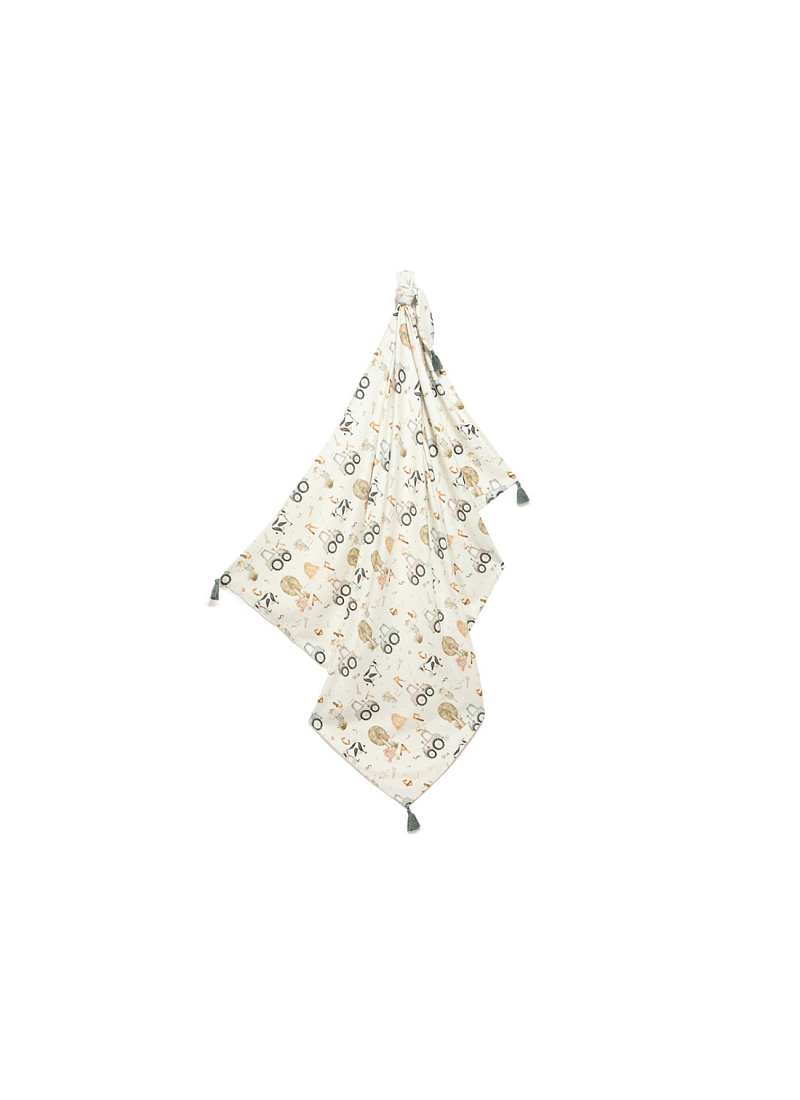 MUSLIN BLANKET ABC FARM