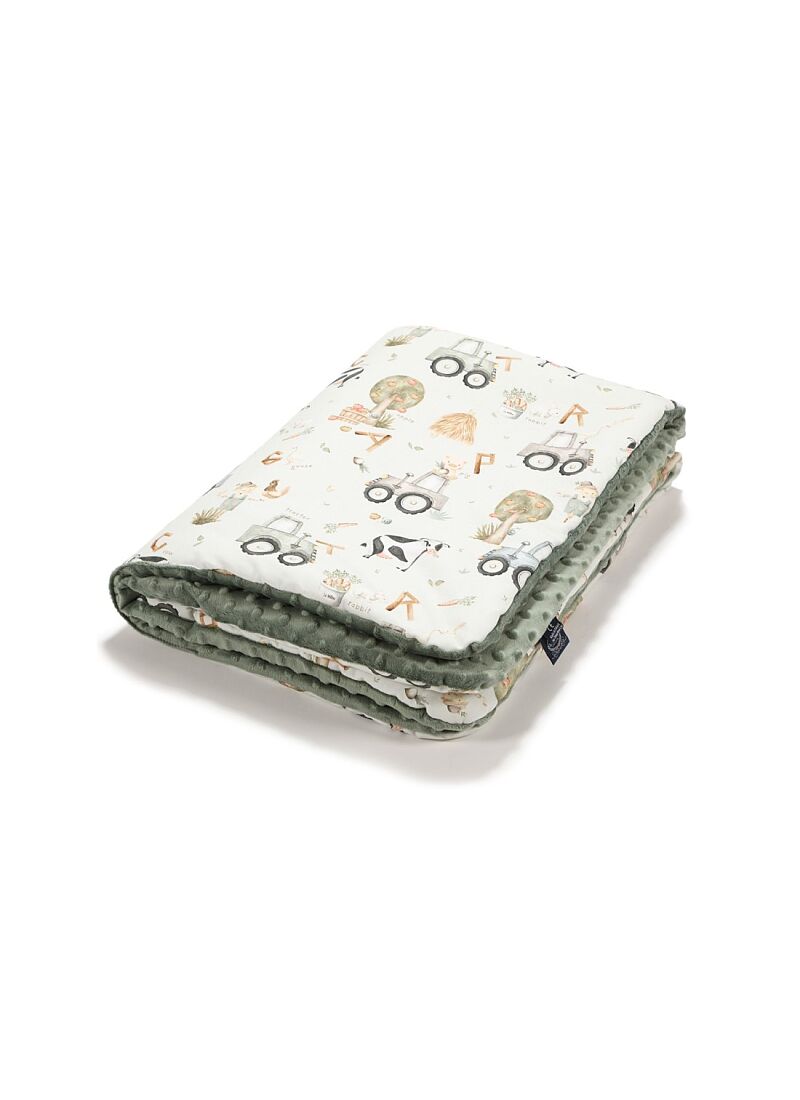 CRADDLE BLANKET (80X100) ABC FARM KHAKI