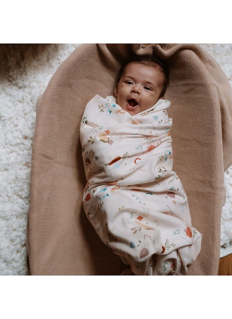 MUSLIN BLANKET ABC FRUITS