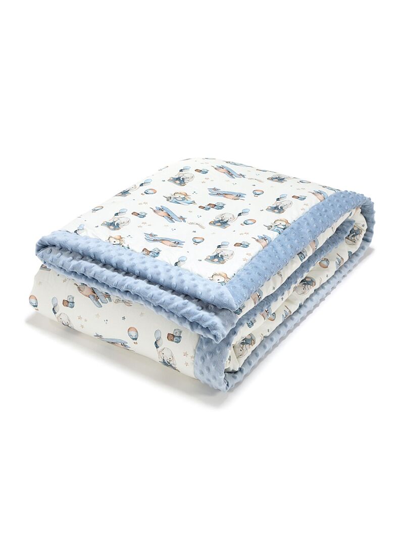 ADULT BLANKET (140X200) SIMBO WIND BLUE
