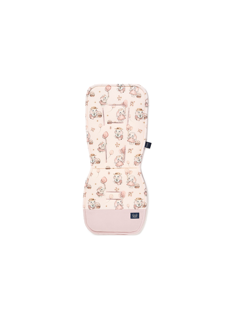 STROLLER PAD ROSSIE VELVET SMOKE ROSE CLASSIC