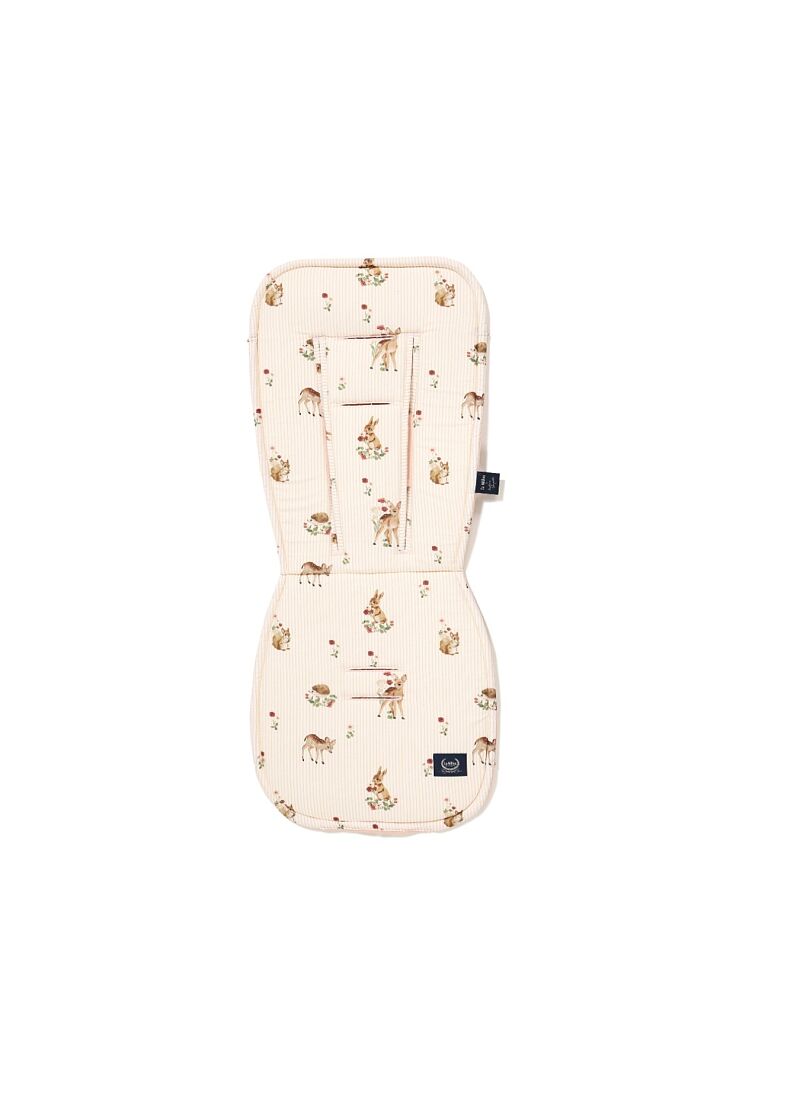 STROLLER PAD BAMBILAND VELVET POWDER PINK MULTI
