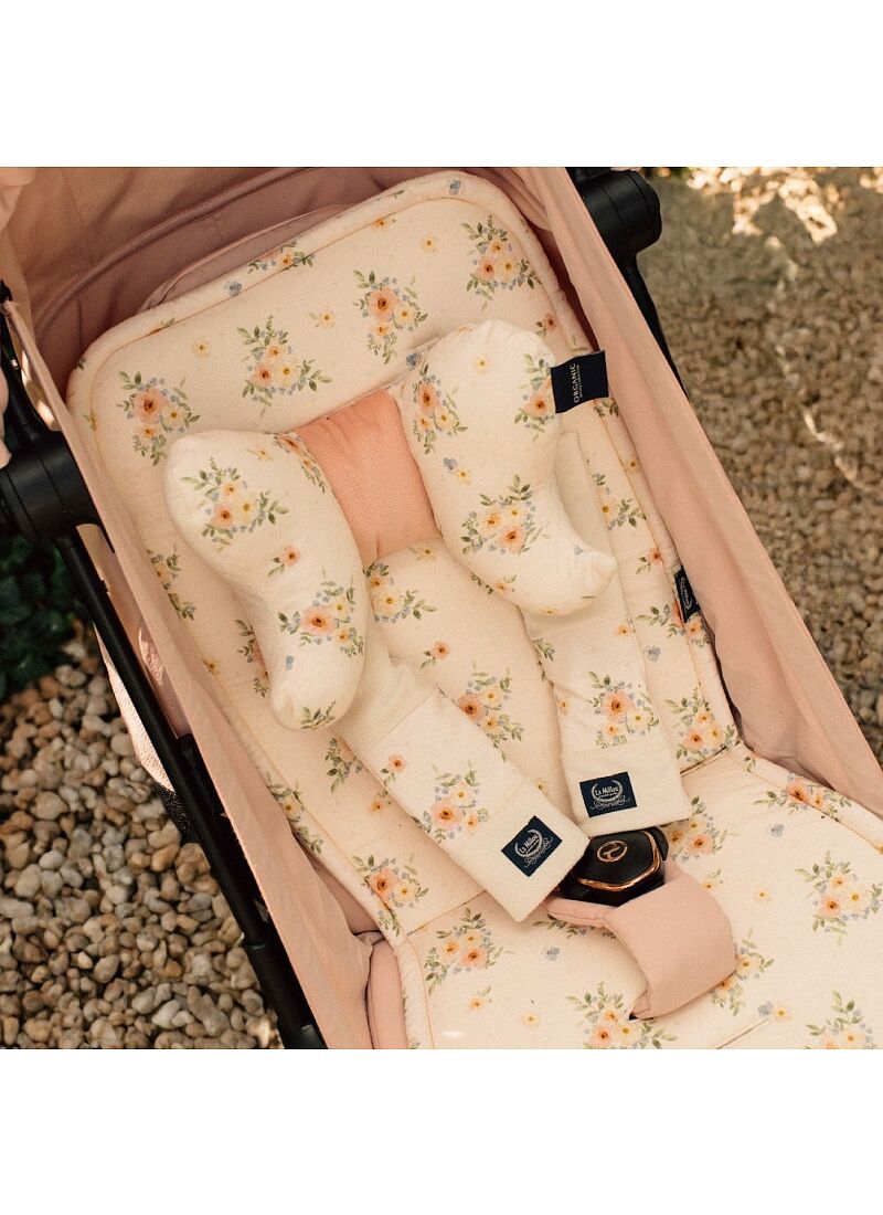STROLLER PAD ENGLISH GARDEN VELVET RAFAELLO CLASSIC