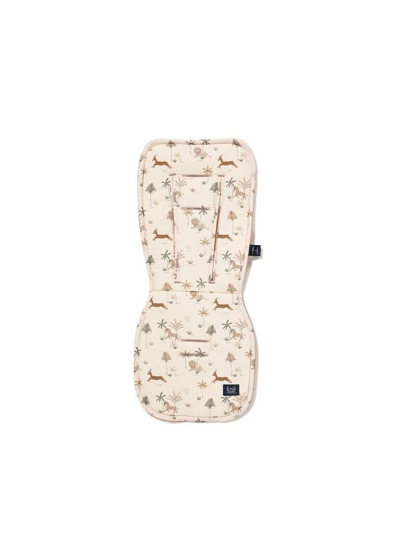 STROLLER PAD LITTLE SAVANNAH VELVET MOCCA MULTI