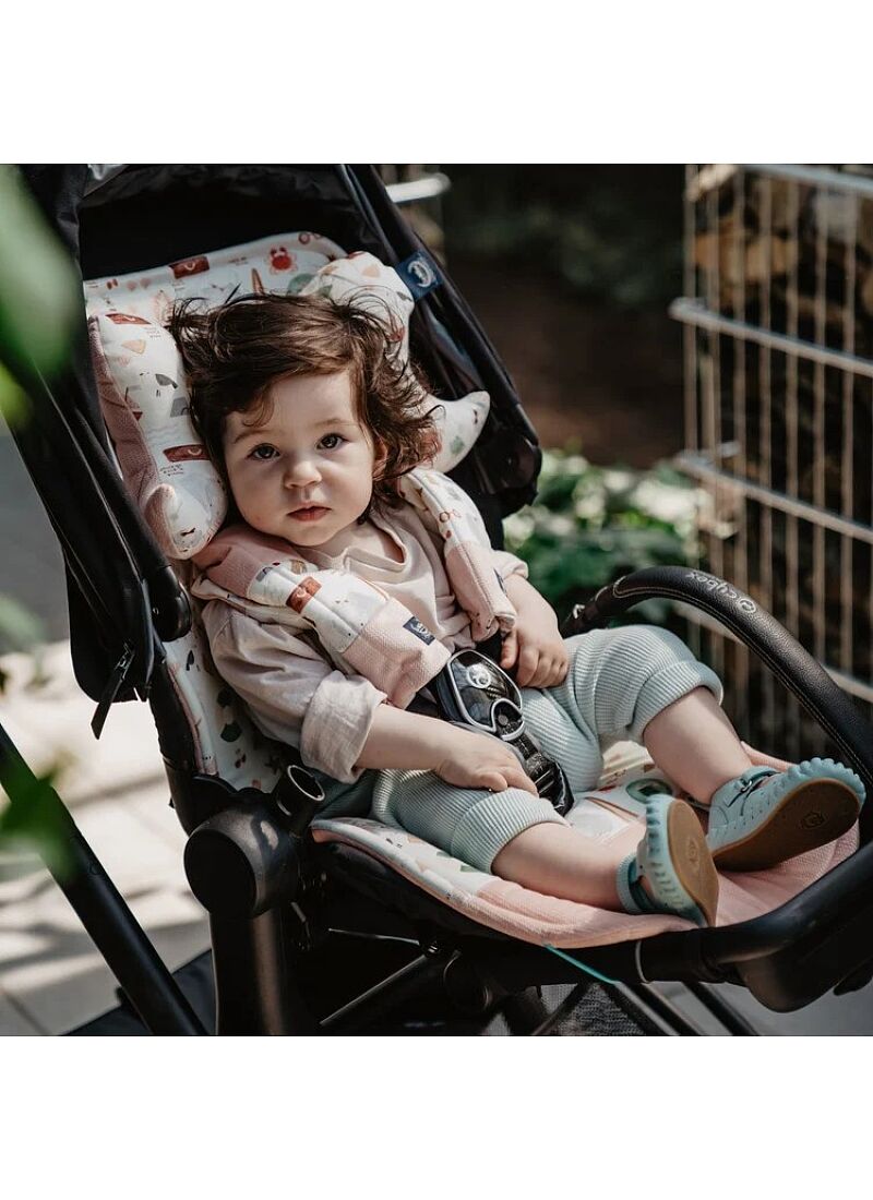 SEAT BELT COVER MUSICIANS VELVET PINK