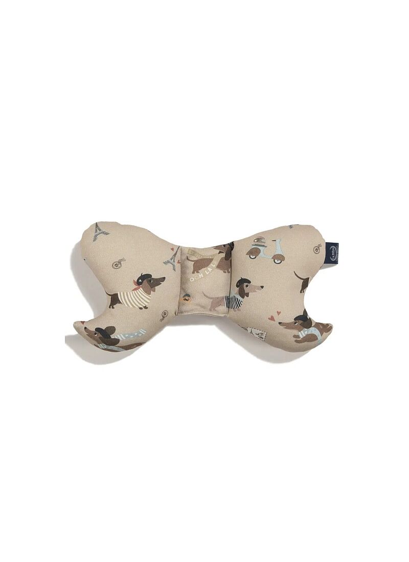 BABY PILLOW ANGEL'S WINGS PIERRE THE DOG SAND