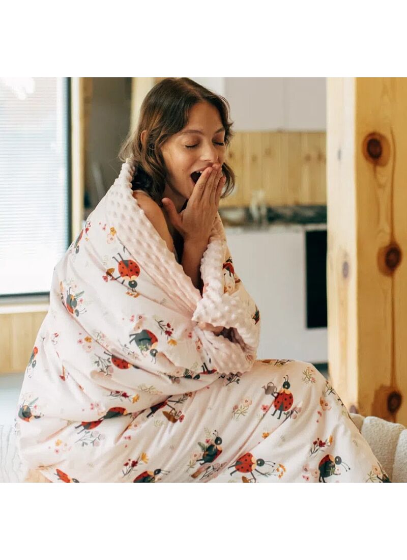 ADULT BLANKET (140X200) MIRELLA POWDER PINK