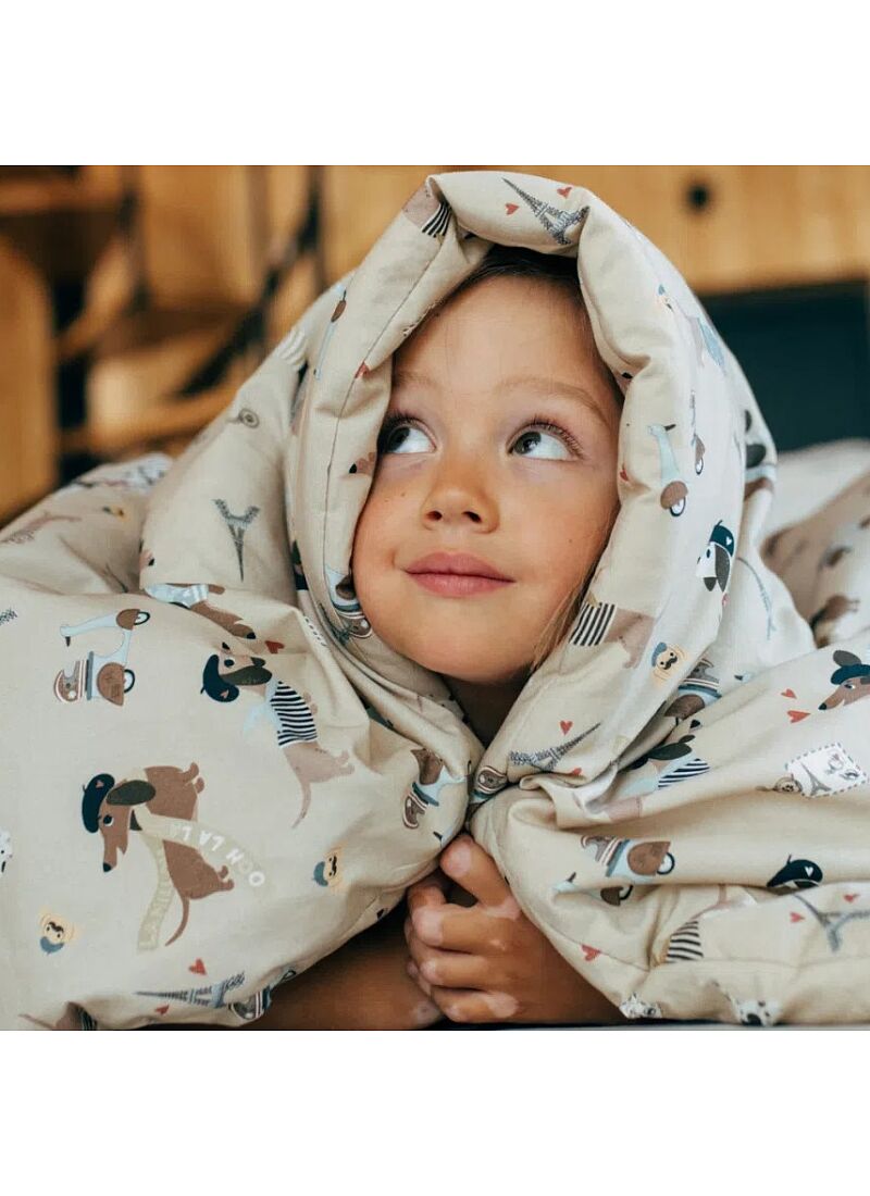 CRADDLE BLANKET (80X100) BABY BEAR MINKY MOCCA