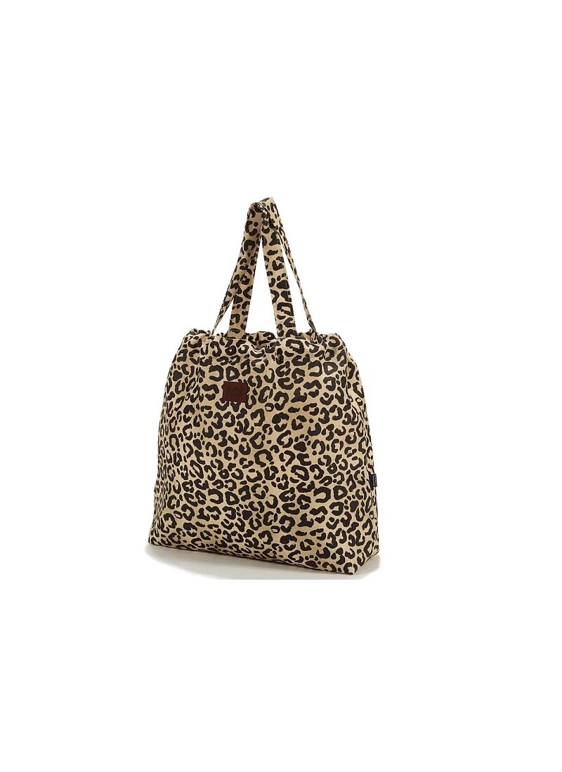 SHOPPER BAG LEOPARD CREAM