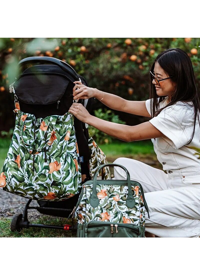 SHOPPER BAG LEOPARD CHOCO