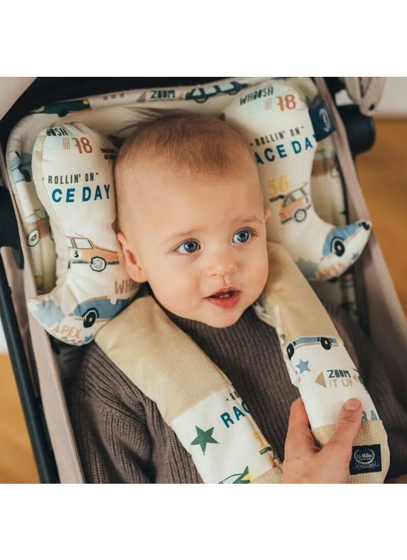 BABY PILLOW ANGEL'S WINGS GRAND PRIX VELVET SAND