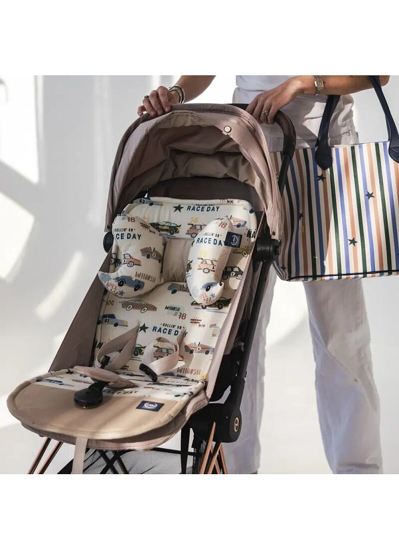 STROLLER PAD BERRY HENRY VELVET RAFAELLO MULTI