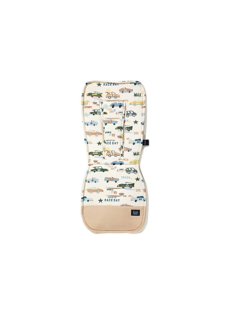 STROLLER PAD GRAND PRIX VELVET SAND MULTI