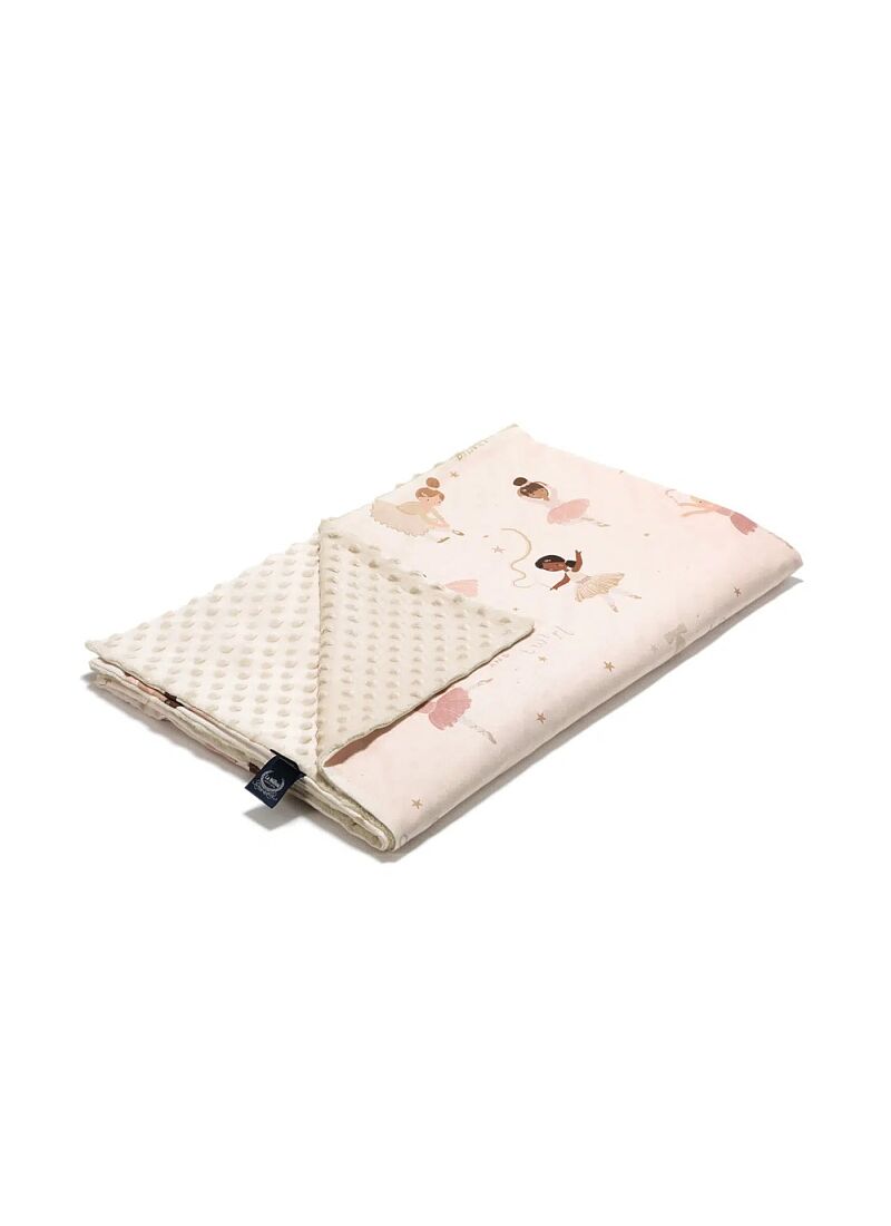 CRIB BLANKET (110x140) BALLERINE SAND