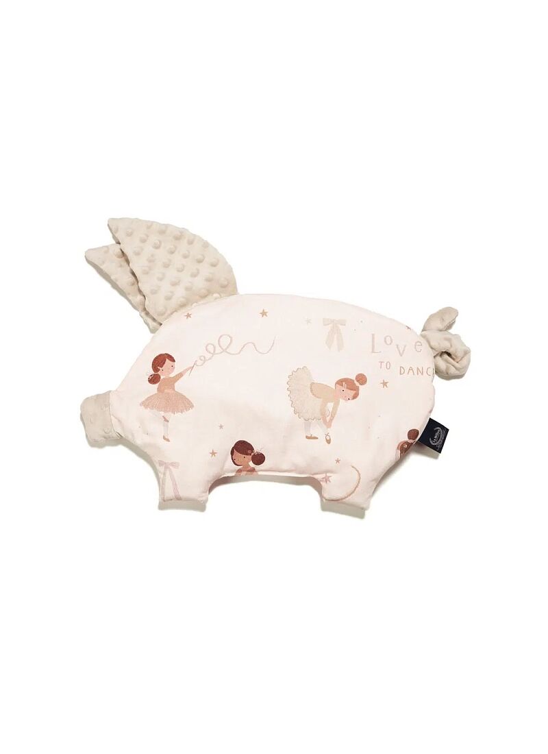 BABY PILLOW SLEEPY PIG BALLERINE SAND