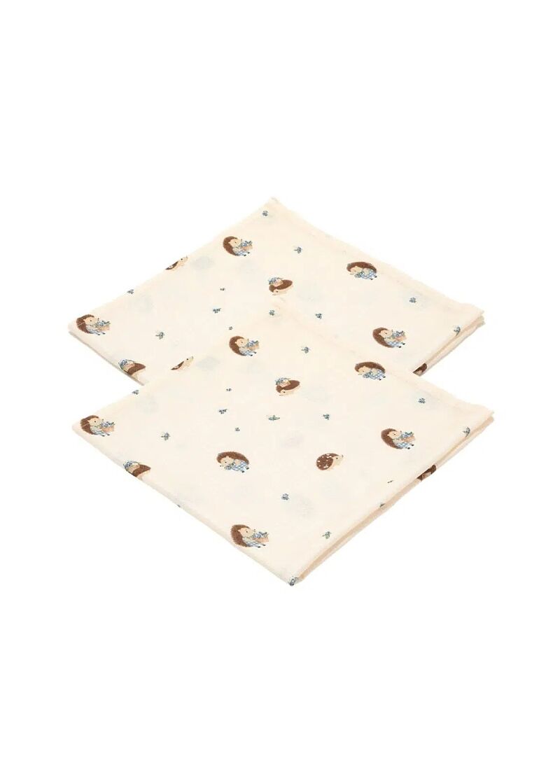 MUSLIN BLANKET (2PCS) BERRY HENRY