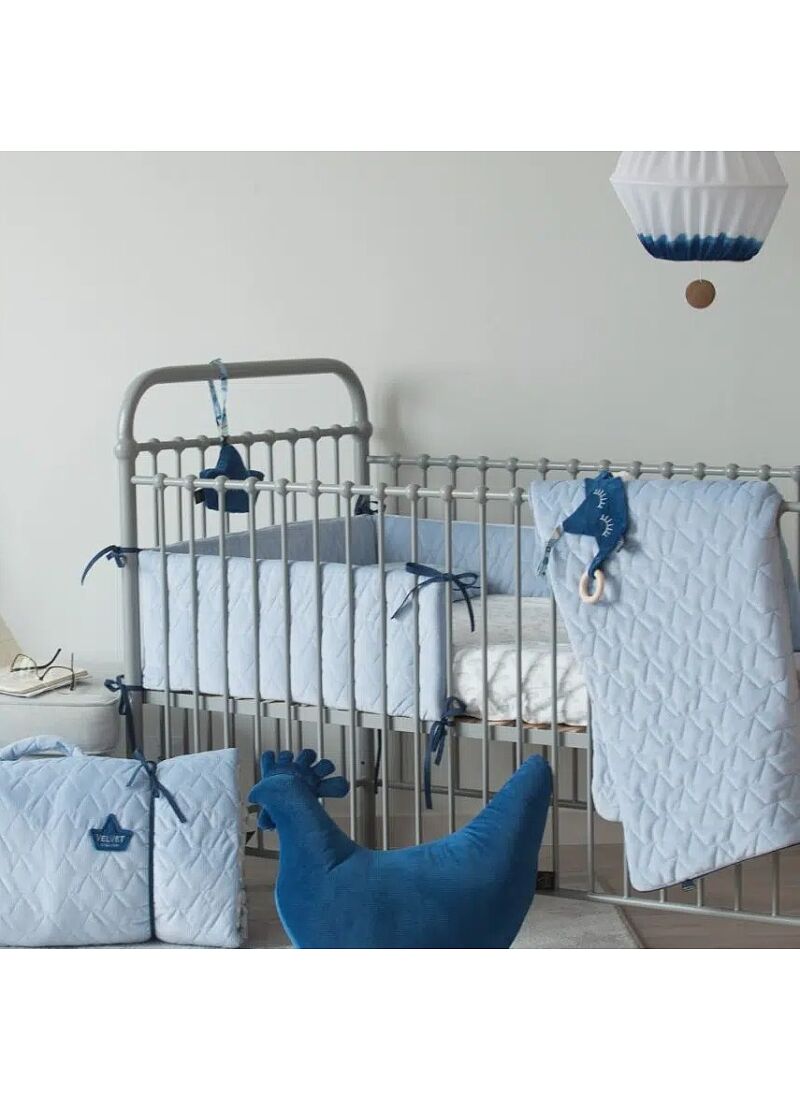 CRADDLE BLANKET (80X100) VELVET KHAKI