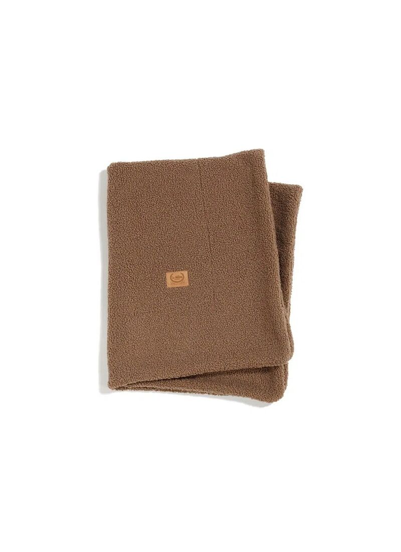 CRADDLE BLANKET (80X100) TEDDY LATTE